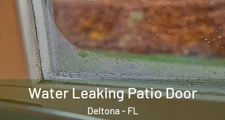 Water Leaking Patio Door Deltona - FL